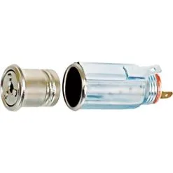 Cigar Lighter Element And Socket Assembly