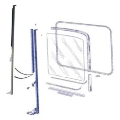 Original Style Division Bar With Brackets